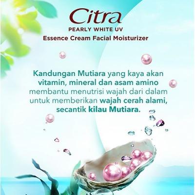 Citra Pearly White Face Moisturizer – Brightening Glow Cream with Pearl Essence 40g