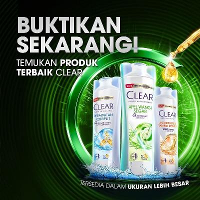 CLEAR Apple Fresh Anti-Dandruff Shampoo 160ml | Refreshing Apple Scent for Clean & Healthy Scalp