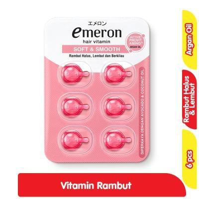 Emeron Soft & Smooth Hair Vitamin – 6 Capsules