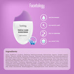 Facetology Triple Care Sunscreen / Tinted SPF50