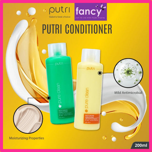 Putri Pure Clean Moisturizing Conditioner 200ml – Fresh Apple / Fresh Floral Fragrance