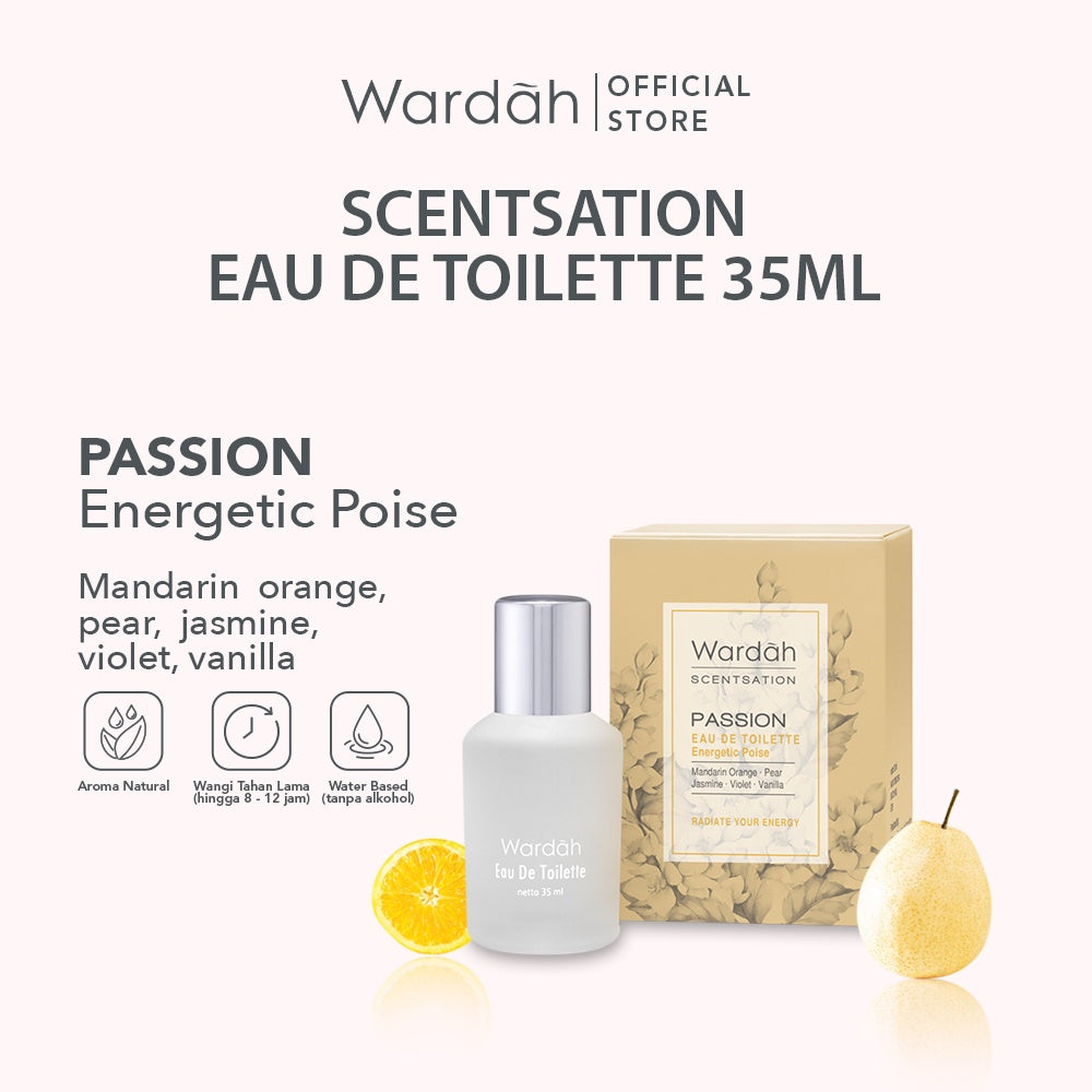 Wardah Scentsation  Eau De Toilette 35 ml - Parfum Wanita