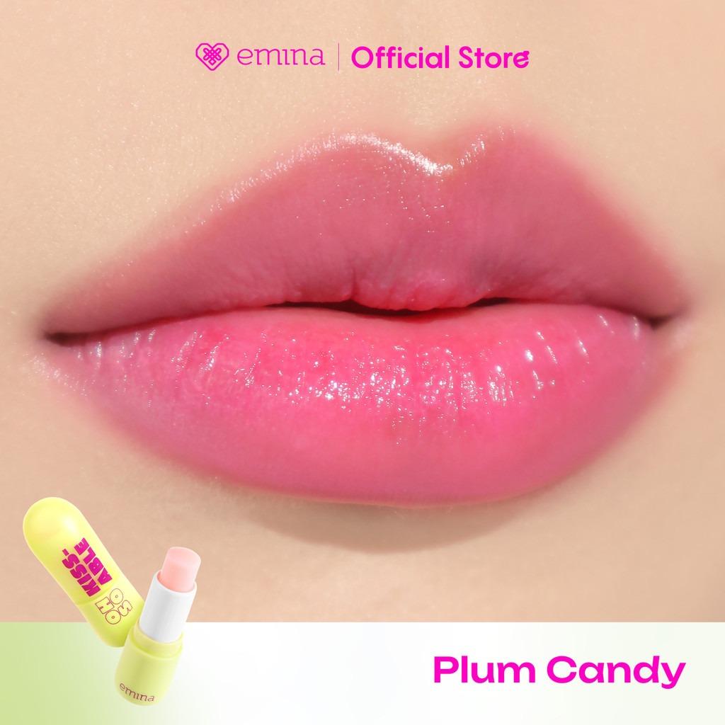 Emina Oh So Kissable Tinted Balm Stick 3.4g – Ultra Moisturizing Lip Balm with UV Filter for Smooth, Soft, and Crack-Free Lips