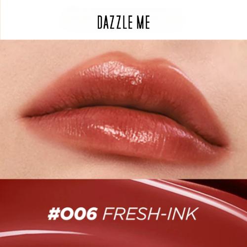 Dazzle Me INK Gloss Lip Tint Watery Gel | Hydrating Glossy Finish | Long Lasting 12 Jam