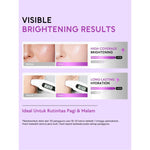 Lumixpert 2% Niacinamide Bright Glow Day Cream memberikan efek kecerahan instan seperti makeup  sekaligus manfaat brightening setara skincare