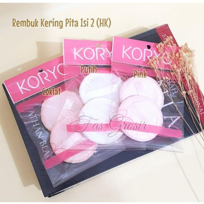 PUFF Spon Bedak TABUR KERING SATUAN / Isi 2 PCS / isi 3 PCS