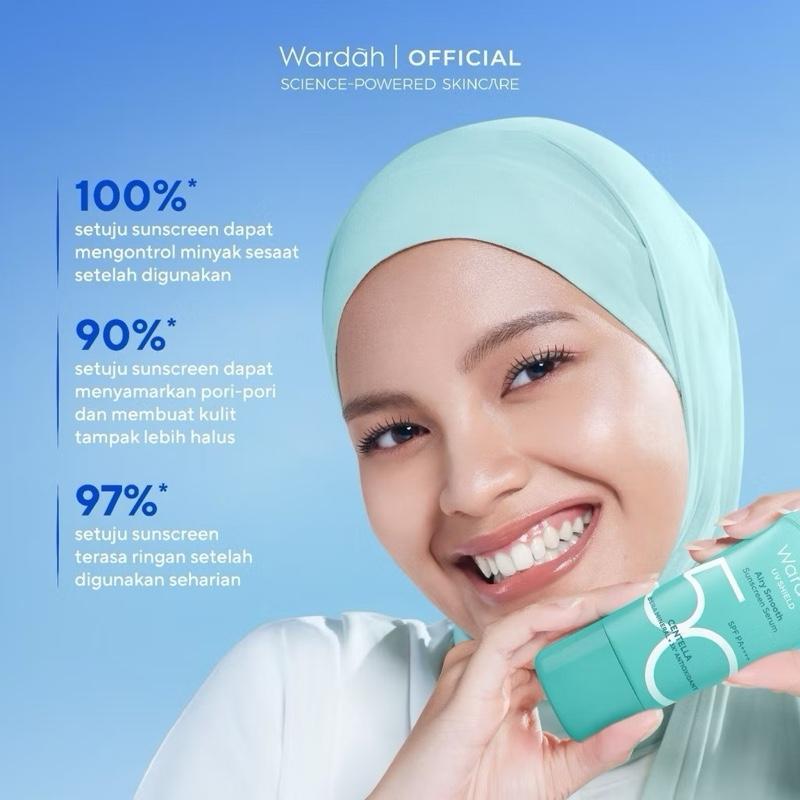 Wardah UV Shield Airy Smooth New Pack!