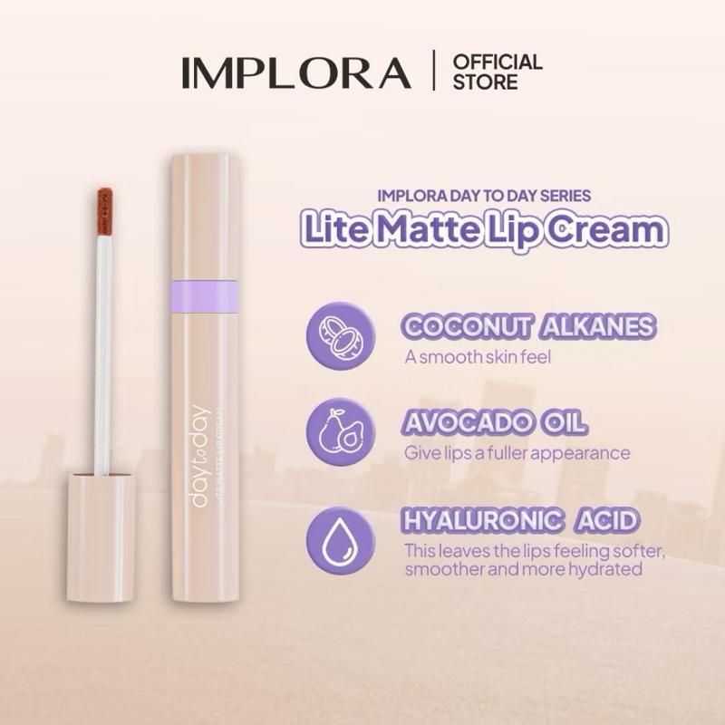 Implora LushWear Lite Matte Lip Cream