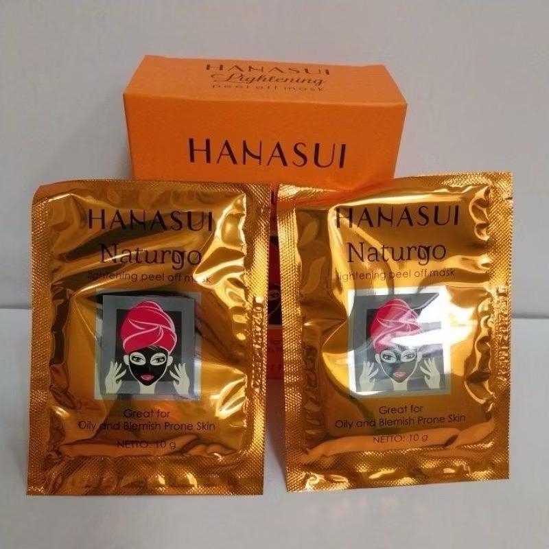 [2pcs] Hanasui NaturGlow Peel-Off Mask – Deep Detox & Glow Boost (10g Each)