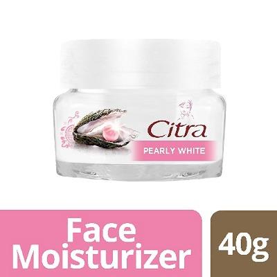 Citra Pearly White Face Moisturizer – Brightening Glow Cream with Pearl Essence 40g