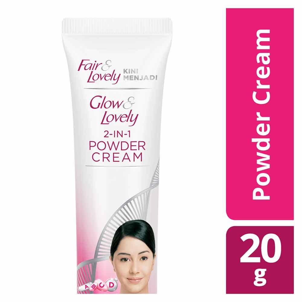 Glow & Lovely 2-in-1 Powder Cream 20g – Instant Brightening + Matte Finish in One Step!
