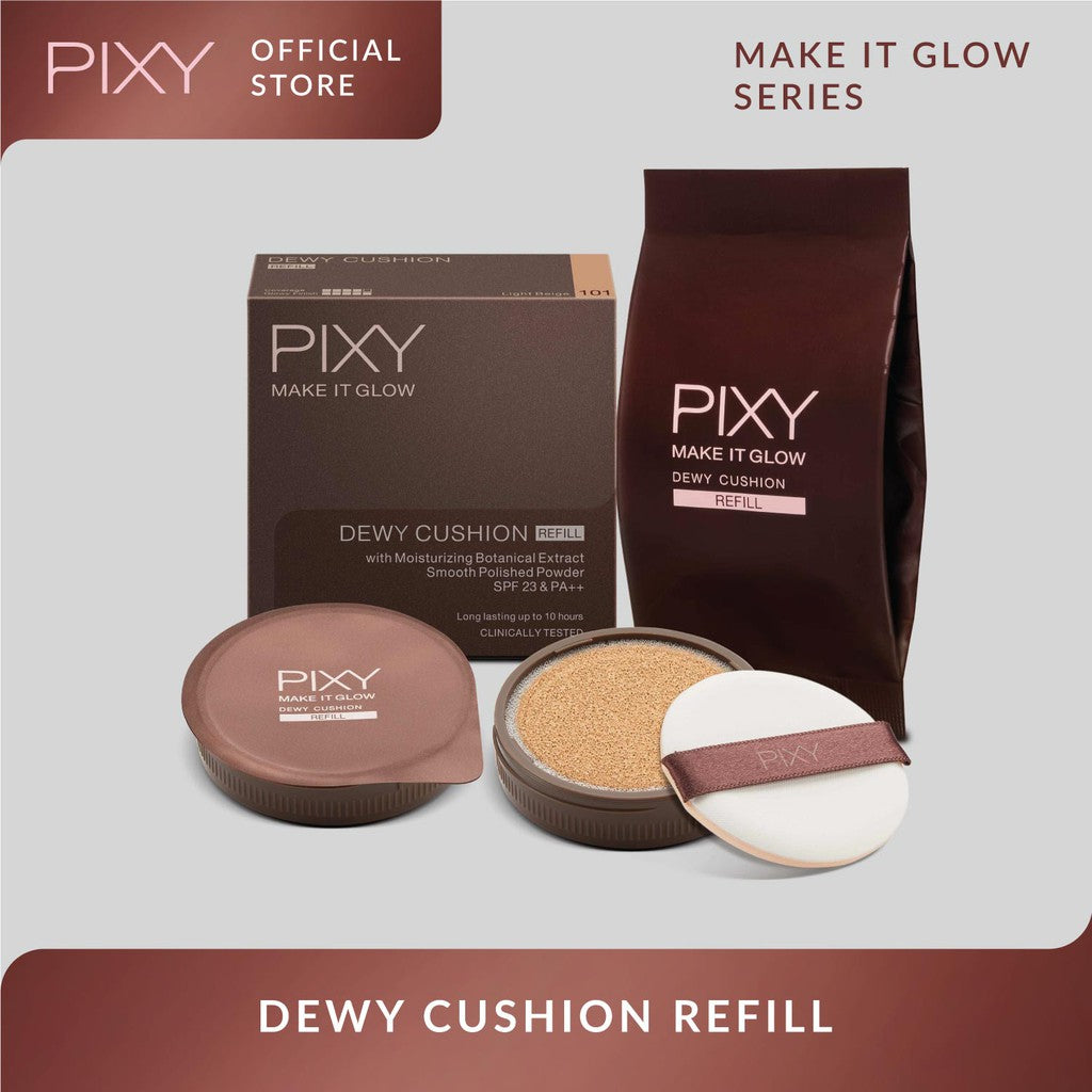 PIXY Make It Glow Dewy Cushion 102 Pinkish Beige - Refill