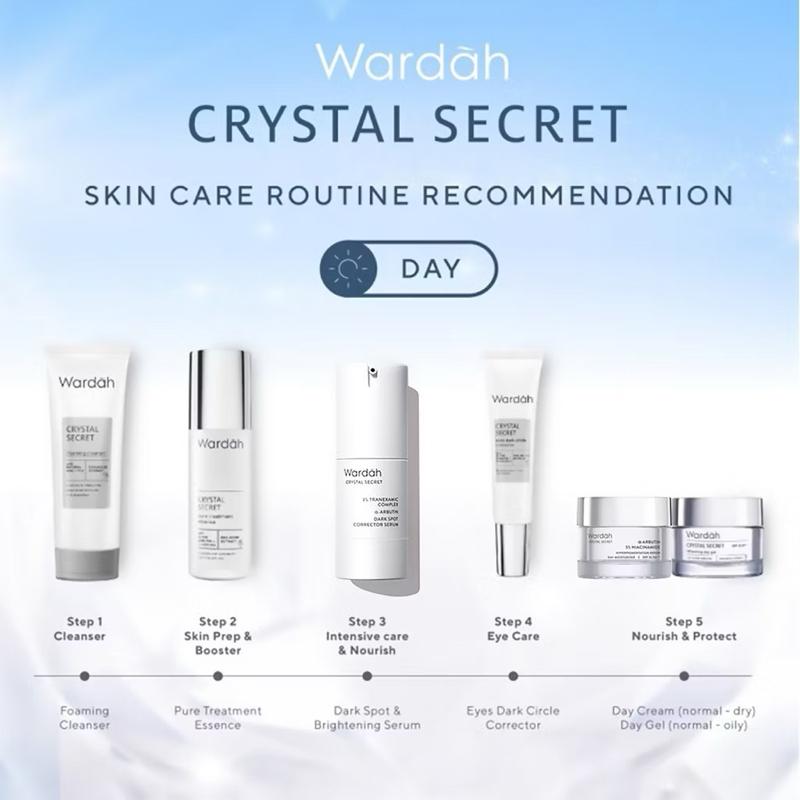 Celebrate Mom: Wardah Crystal Secret Full Skincare Kit – Limited Edition