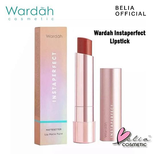 WARDAH Instaperfect Mattetitude Lipstick – Matte Stain Finish | Bold & Lightweight | BPOM