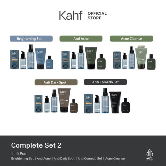 Kahf 5-in-1 Handsome Starter Kit - Effortless Elegance