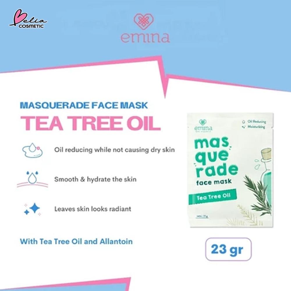 Emina Masquerade Glow Sheet Mask 23g | Natural Extract Face Mask | Hydrating & Refreshing