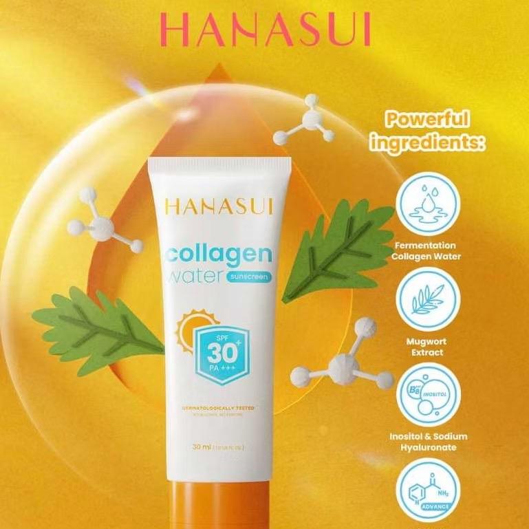 Hanasui GlowGuard Collagen Sunscreen SPF 30 – Radiance + Protection
