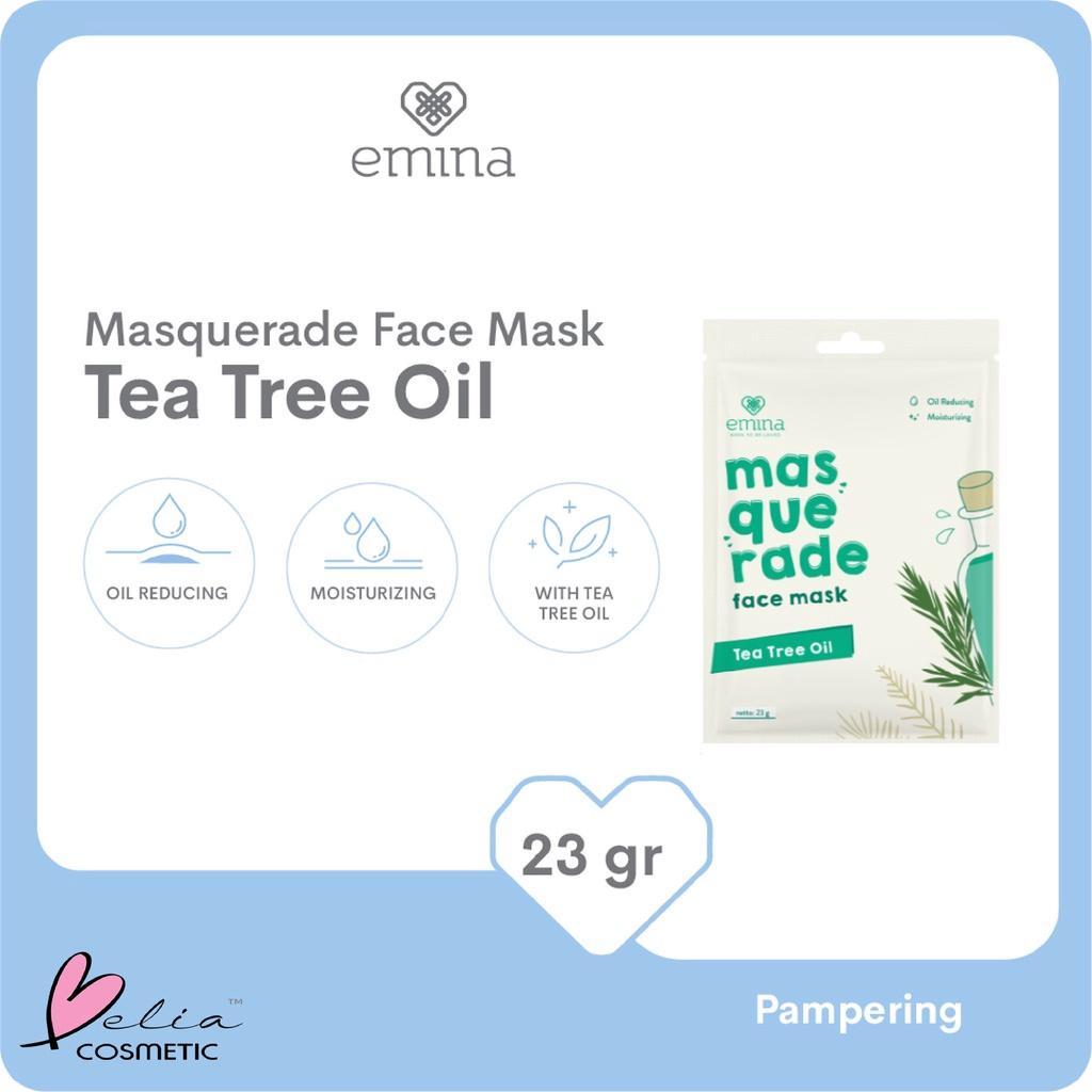 Emina Masquerade Face Sheet Mask 23g & Capsule Treat Mask | Masker Wajah Praktis by Serba Ada