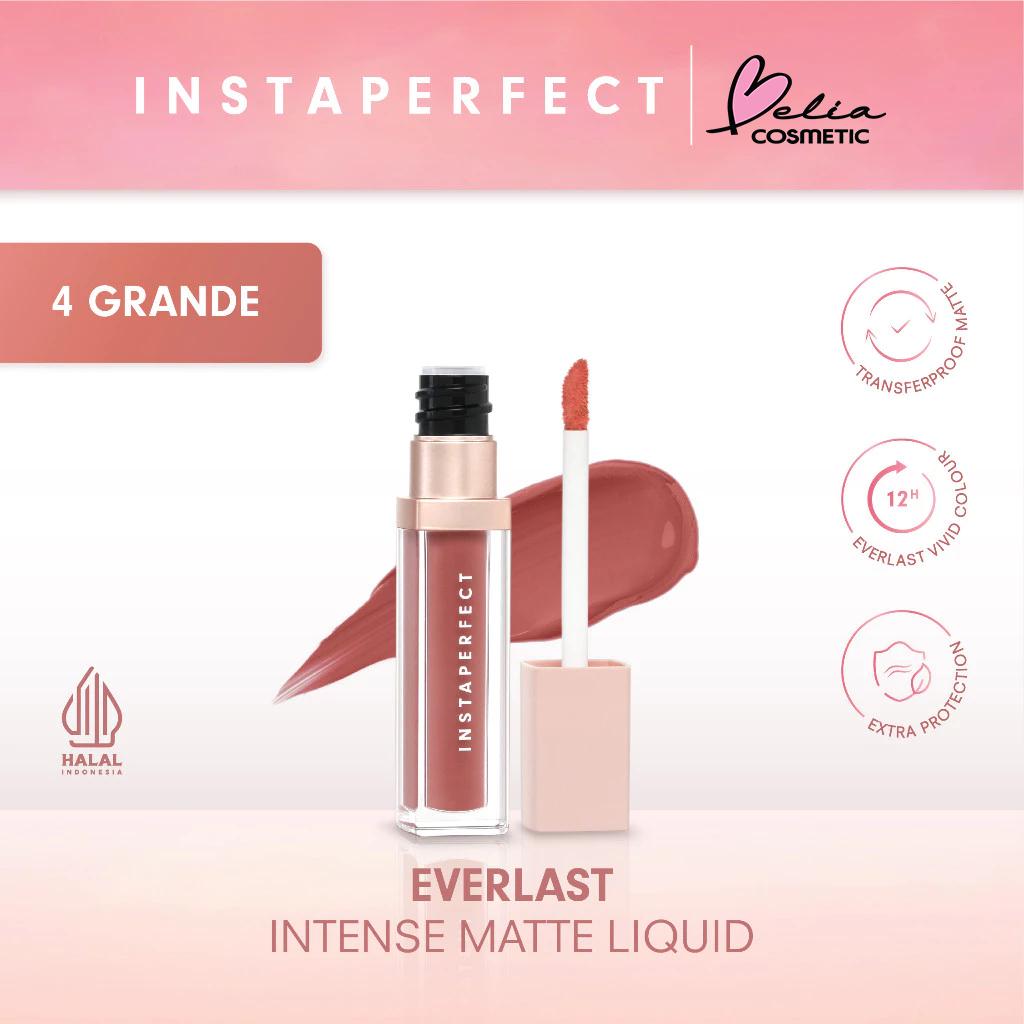 WARDAH Instaperfect Everlast Matte Lip Cream 4.2g – Bold Color | Long-Lasting | BPOM