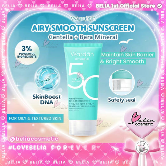 WARDAH UV Shield Airy Smooth Sunscreen Serum – SPF 50 PA++++ | Matte Finish | Brightening