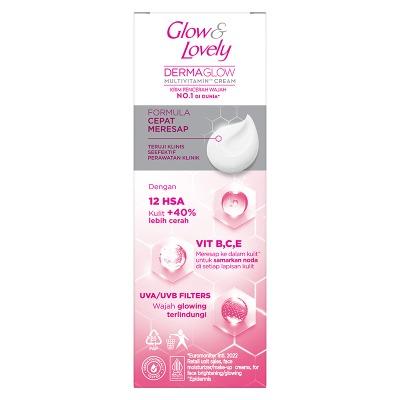 Glow & Lovely Derma Glow Multivitamin Moisturizer – 46g Brightening Face Cream