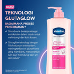 Vaseline Lotion Healthy Bright UV Extra Brightening 100ml Twin Pack