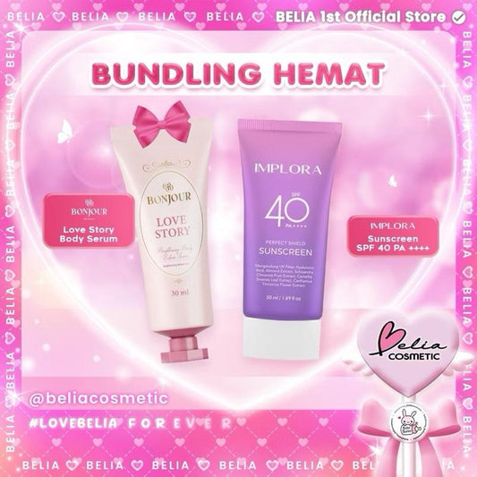 Bonjour x Implora Edition ~ Love and Peotect Beauty Kit - Glow Duo