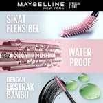 Maybelline Paket Makeup Sky High Mascara + Superstay Vinyl Ink Lippy | Bundle hemat lipstik maskara Lipstick transferproof Tahan Lama