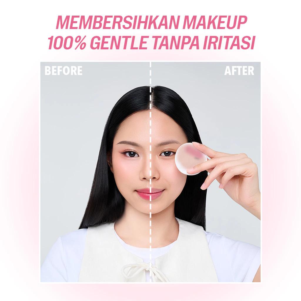 Emina Low pH Micellar Water Complete Series - Dry & Dull Oily & Acne-Prone Sensitive Skin 125ml & 300ml Cleanser with AHA Alpha Arbutin Formula