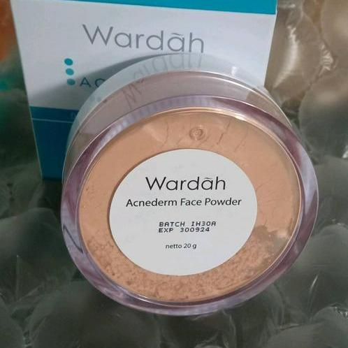 WARDAH – Acnederm Face Powder 20g | Lightweight Matte Loose Powder for Acne-Prone Skin