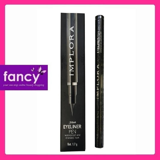 Implora Eyeliner Pen Waterproof – Dramatic Black Look, Long-Lasting Precision Liner