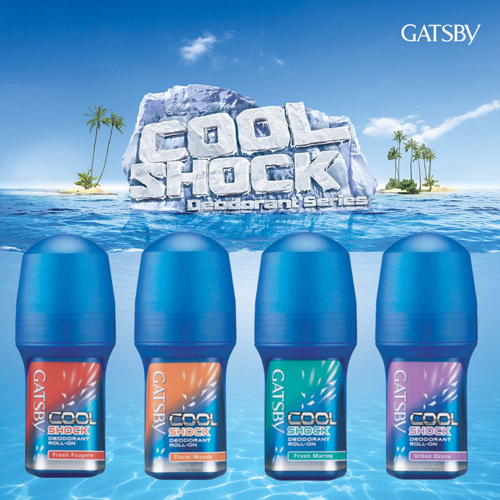 GATSBY Roll On Deodorant Floral Woody 50 ml