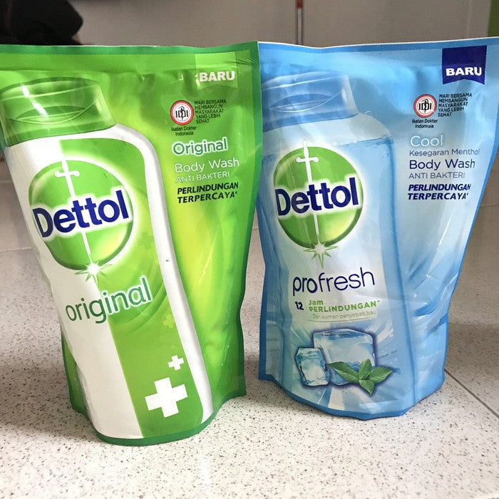 SABUN MANDI DETTOL BODY WASH REFILL 410 ML