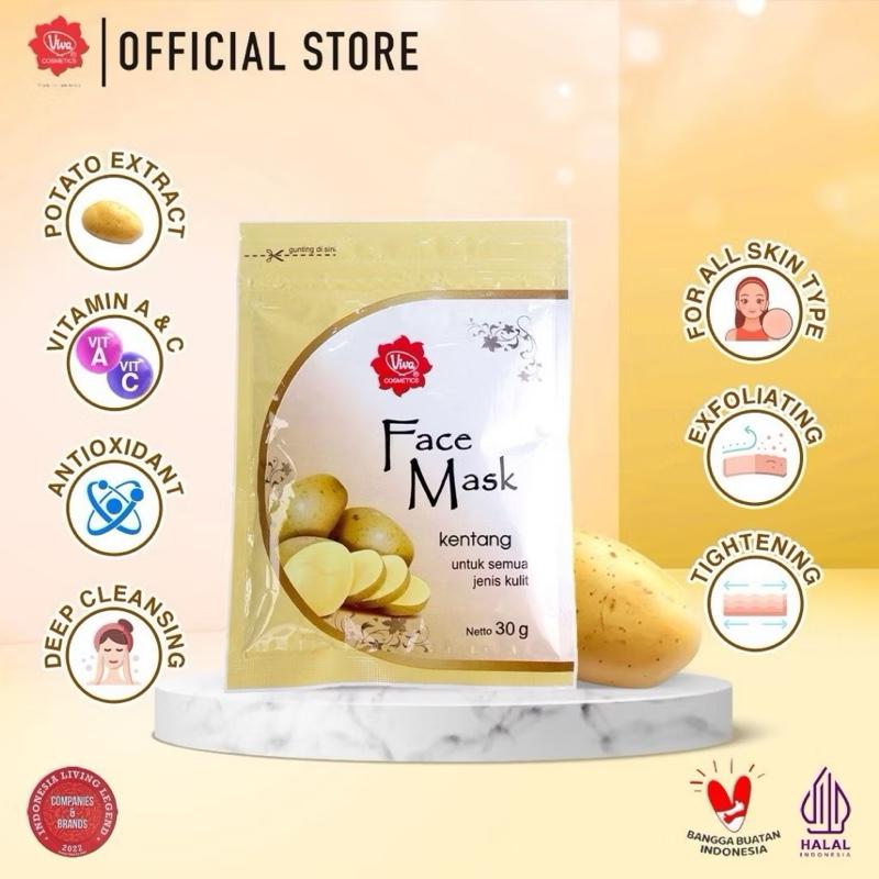 Viva GlowSpud – Potato Face Mask with Vitamins A & C (30g)