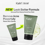 KAHF Face Wash 100 ml Energizing & Brightening / Oil & Acne / Oil & Comedo / Scrub / Acne Pore Cleanse Scrub NEW