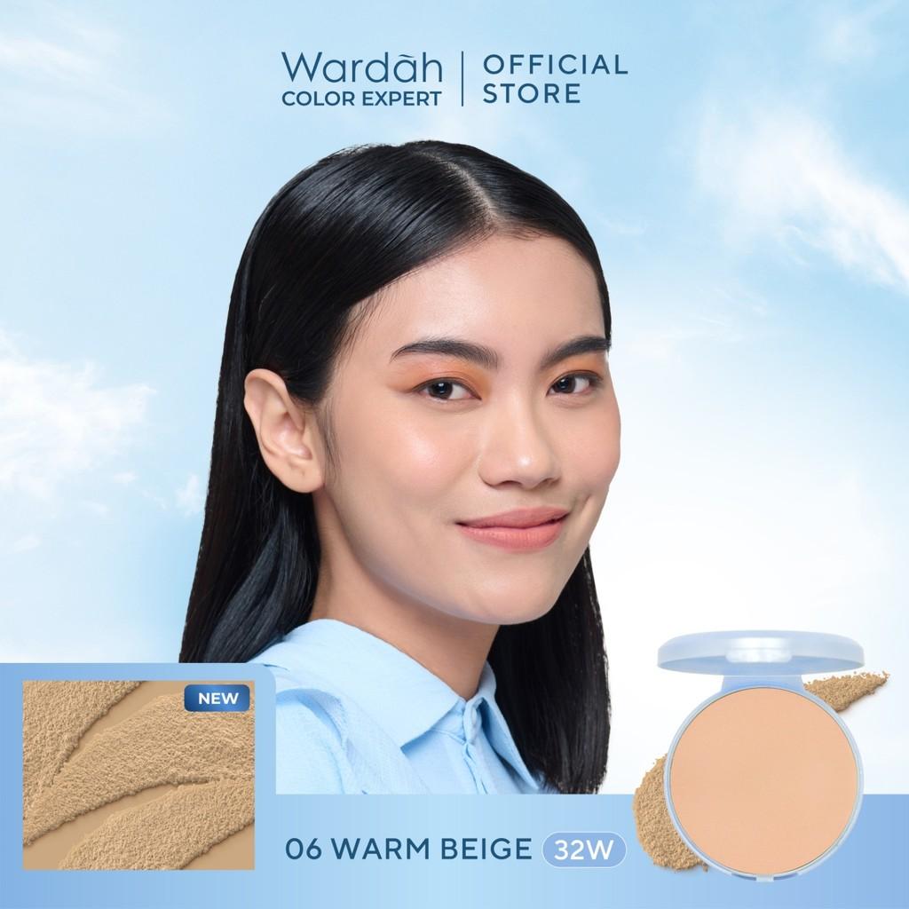 Wardah Lightweight Matte Powder Foundation Refill | Natural Finish | With Niacinamide | 12g | BPOM | Serba Ada!