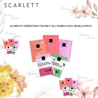 Scarlett Whitening Sachet All Series Face Mask & Lotion - Variety Pack for Skin Care Needs