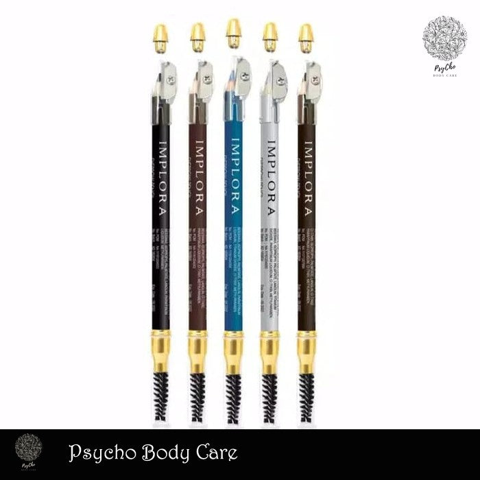 IMPLORA Pensil Alis 2 in 1 Eyebrow Implora Original Bisa COD