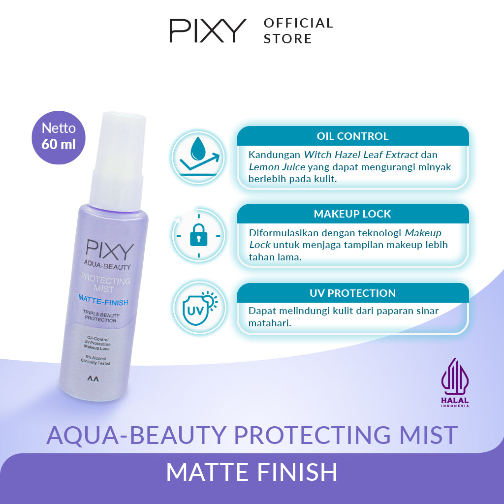 PIXY Aqua Beauty Protecting Mist Matte Finish