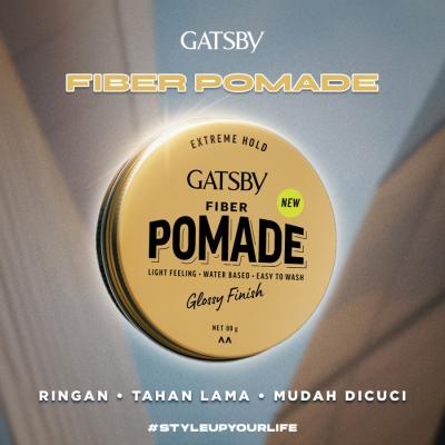 Gatsby Glossy Pomade 80g – Smooth Style, Lasting Shine