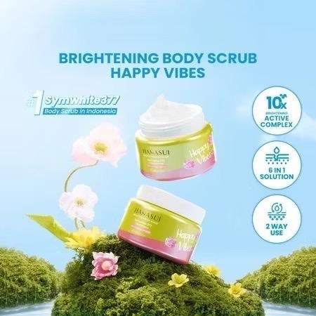 Hanasui GlowMuse Brightening Body Scrub – Infused with Symwhite 377 | 200g