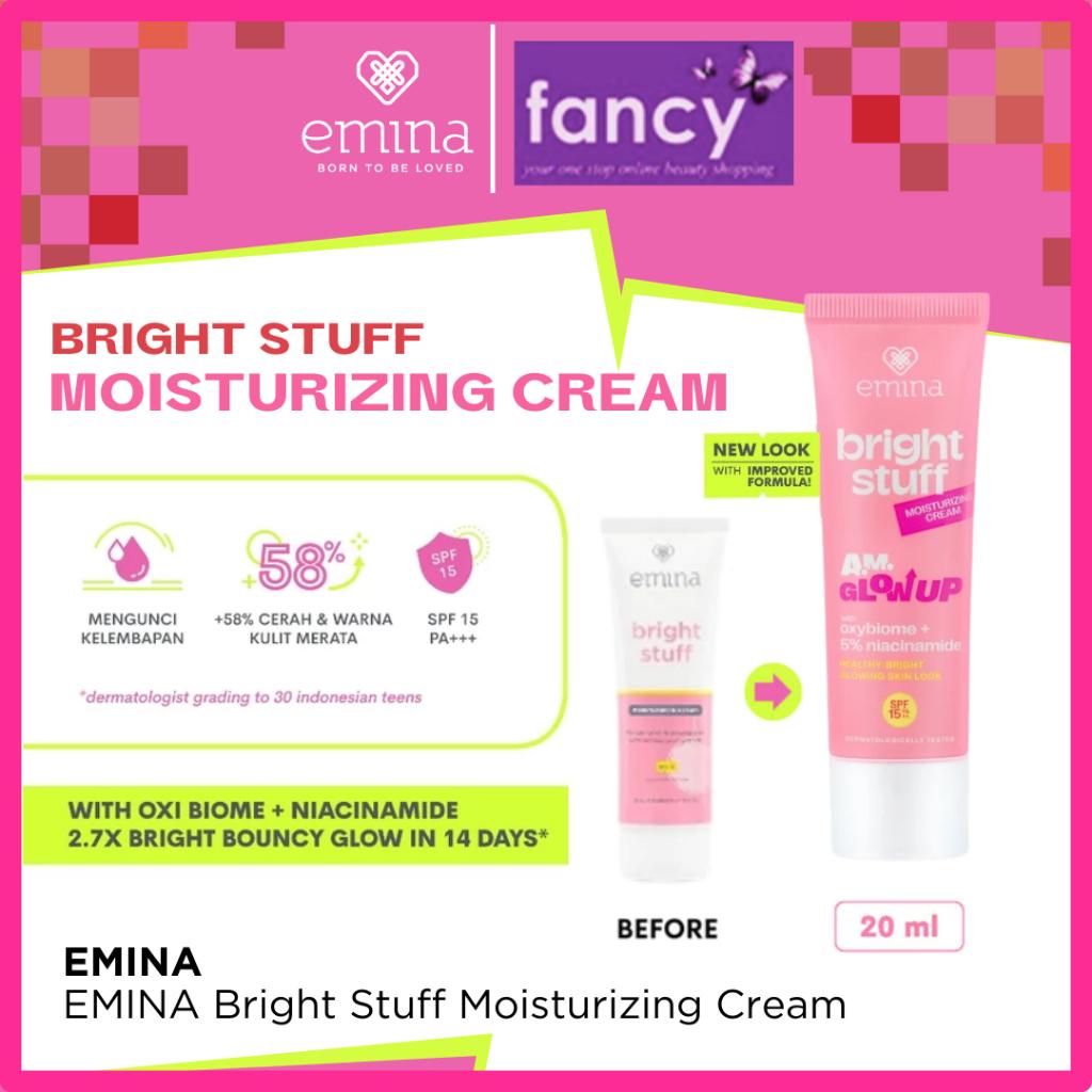 Emina Bright Stuff Moisturizing Cream SPF15 20ml – Brightening Face Moisturizer (NEW!)