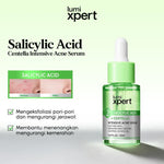 Lumixpert 2% Salicylic Acid Centella Intensive Acne Serum 20ml Mengurangi jerawat dan noda bekas jerawat Menenangkan kulit yang teriritasi
