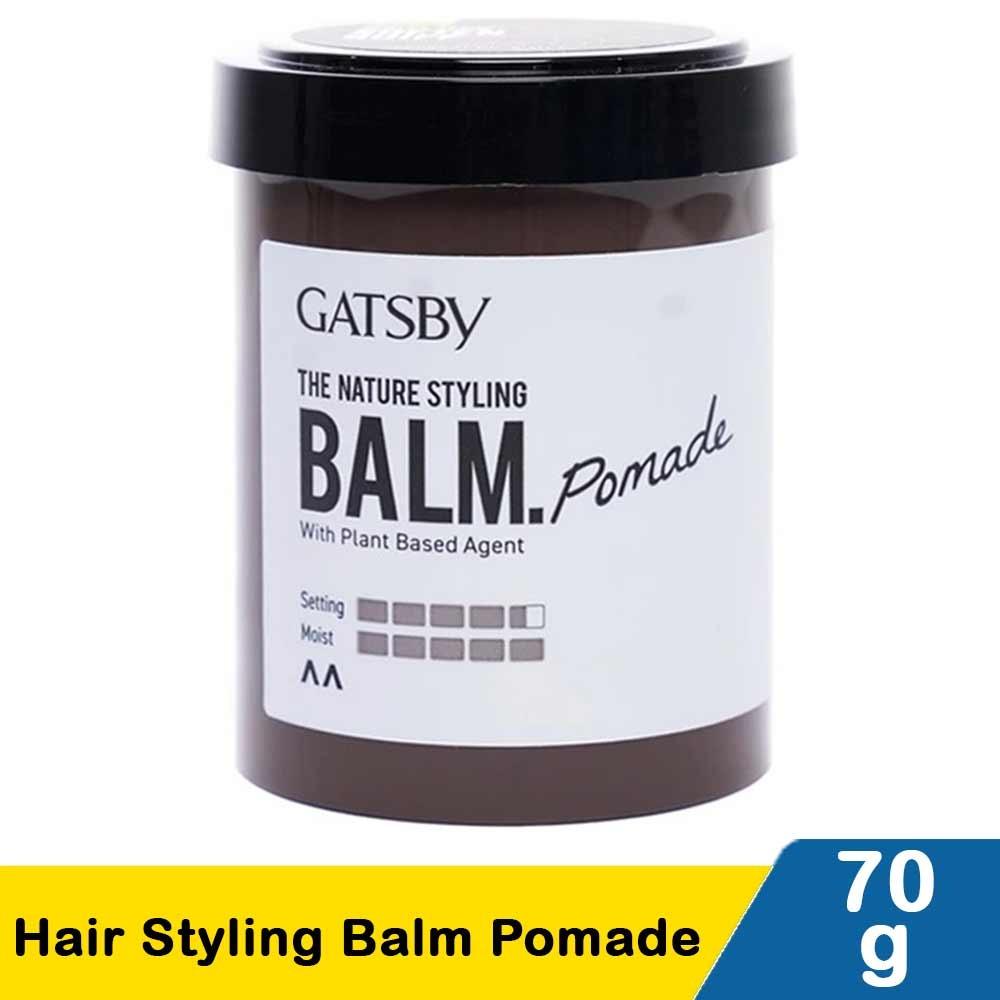 Gatsby Hair Styling Balm Pot 70g – Natural Texture, Light Hold & Effortless Matte Finish
