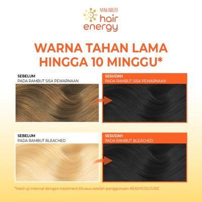 Makarizo Easy Colourz Natural Black Hair Dye 26ml | Quick, Safe & Ammonia-Free Coloring!