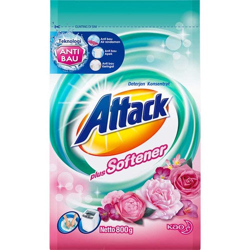MN89 SABUN DETERGEN ATTACK SOFTENER 750GR