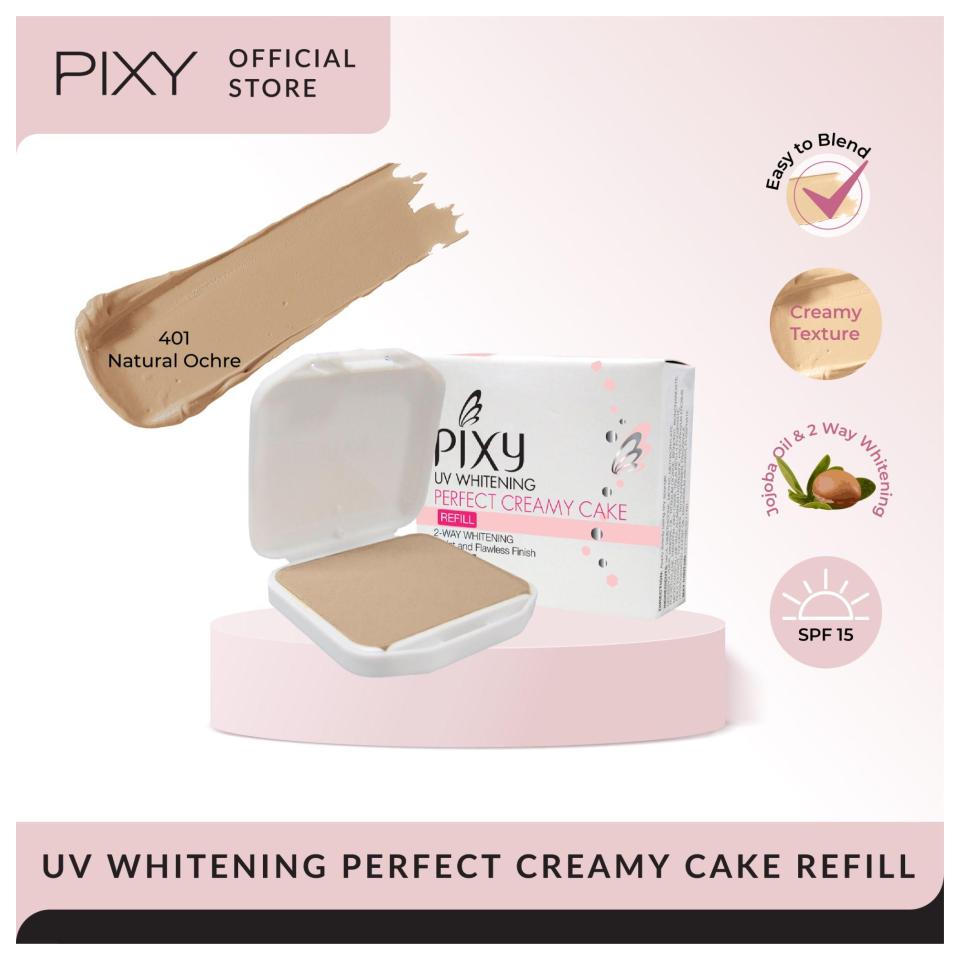 PIXY UVW Perfect Creamy Cake Refill Natural Ochre 401