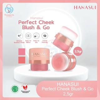 Hanasui Perfect Cheek Blush & Go 2.5g Shimmery Natural Finish Makeup Product