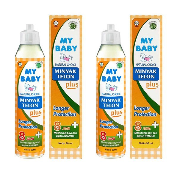 MY BABY MINYAK TELON PLUS LONGER PROTECTION 12JAM 150 ML & 90 ML