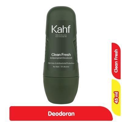 Kahf Clean Fresh Roll-On Deodorant for Men 45ml | Long-Lasting Freshness & Odor Protection All Day